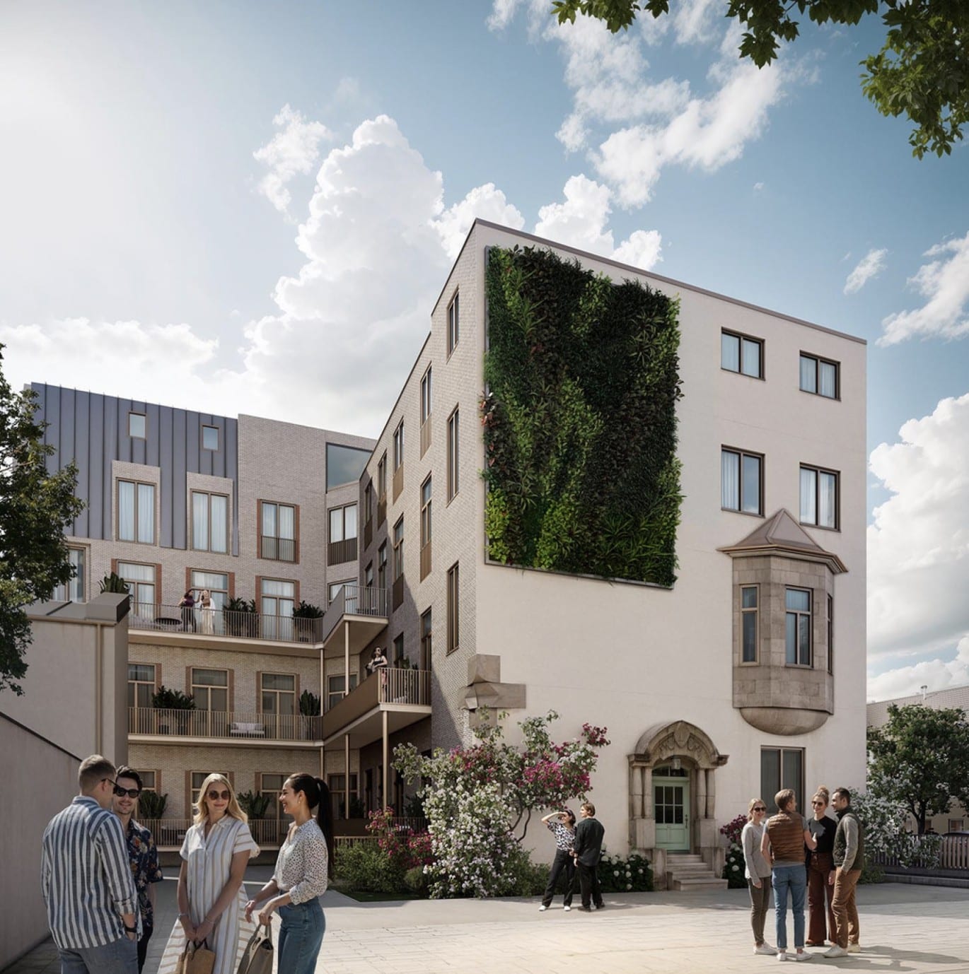 Moderne Wohnimmobilie als Beispiel für einen erfolgreichesn Immobilieninvestment